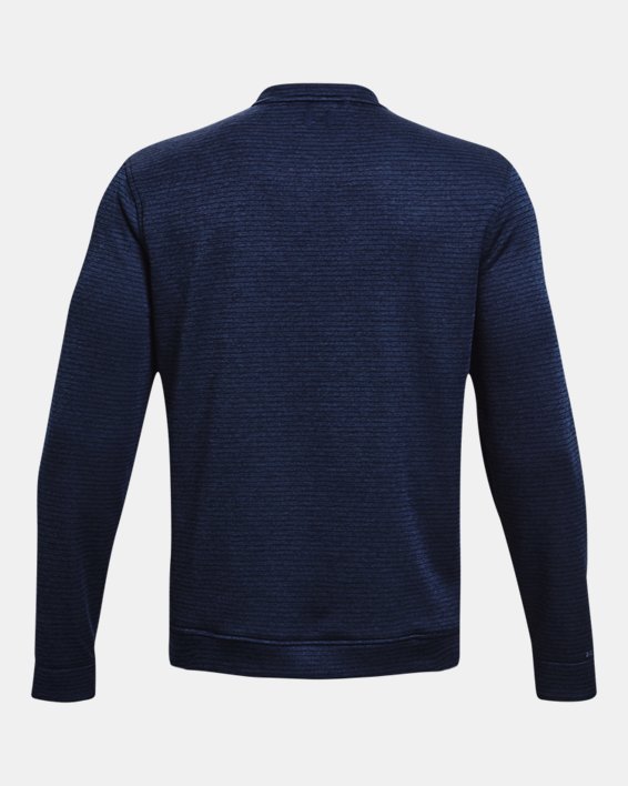 Herren UA Storm SweaterFleece mit Rundhalsausschnitt, Navy, pdpMainDesktop image number 5